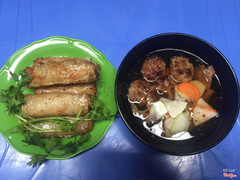 Bún chả nem