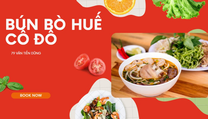 Bún Bò Huế Cố Đô - Bún Bò Huế - Văn Tiến Dũng