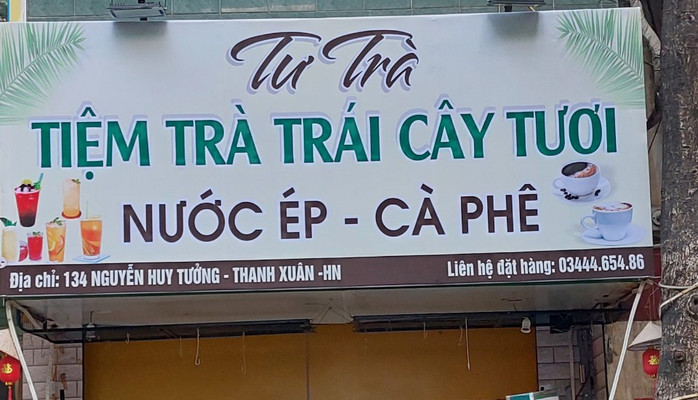 Tiệm Trà Trái Cây Tươi - Trà Hoa Quả, Nước Ép & Cà Phê