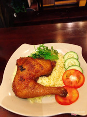 Cơm gà đùi