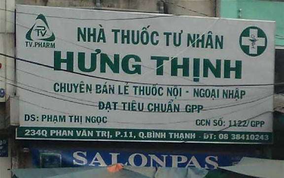 Nhà Thuốc Tư Nhân Hưng Thịnh - Phan Văn Trị