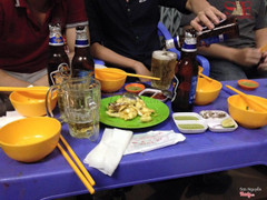 mực chiên giòn với bơ