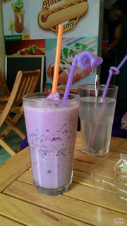 smoothies Việt quất