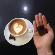 Latte cofee ☕️🍩