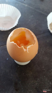 Trứng luộc lòng đào