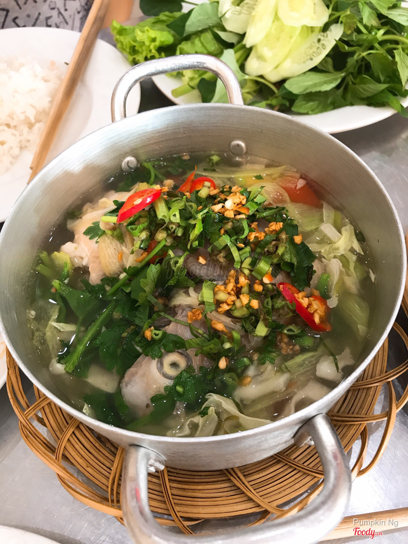 Canh chua cá điêu hồng