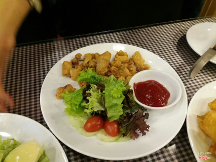 Mực chiên giòn 70k