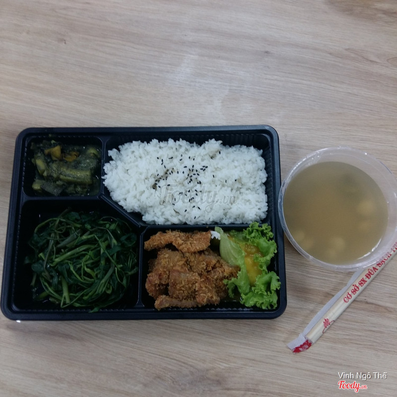 Cơm heo tẩm bột chiên