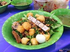 bánh đa trộn