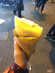 Crepe bơ đường