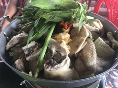 Gà hấp hèm