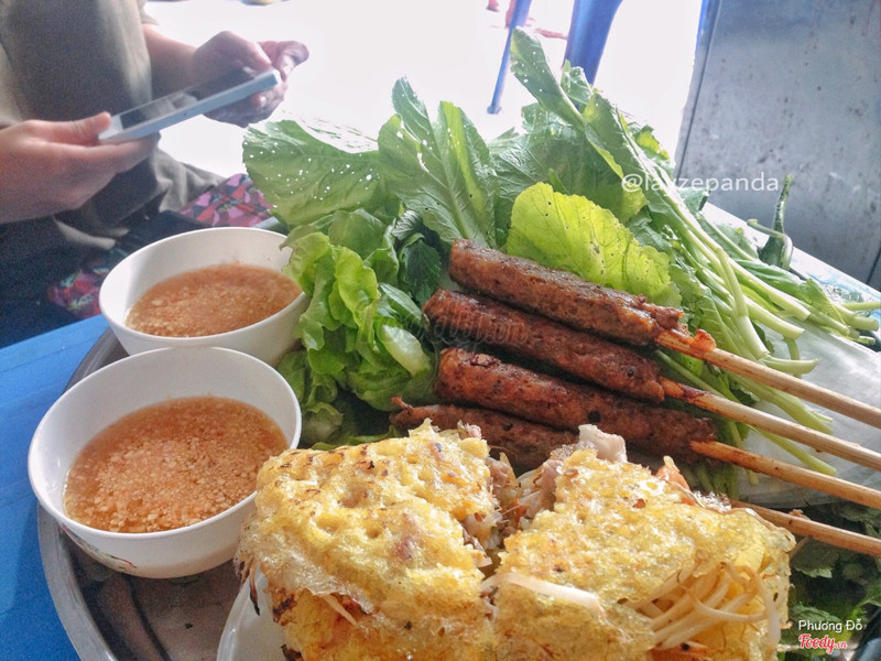 Bánh xèo + Nem lụi