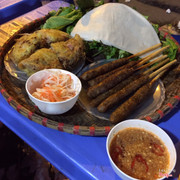 bánh xèo nem nướng