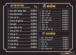 Menu 2 | Ship đồ ăn Đêm FF
