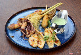 bạch tuộc nướng