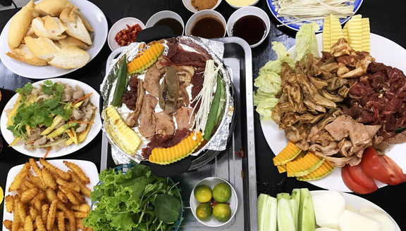 Long Vũ Quán - Nầm Bò Nướng