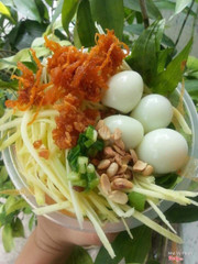 Bánh tráng trộn 20k