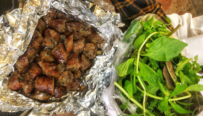 Dồi Sụn Nướng - Chợ Nguyễn Công Trứ