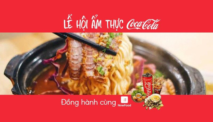 FoodFest - Sasin - Mì Cay 7 Cấp Độ Hàn Quốc - Cách Mạng Tháng 8 - NowFood x Coca