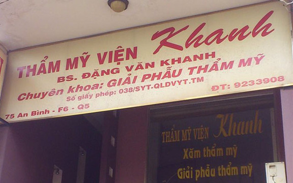 Thẩm Mỹ Viện Khanh - BS. Đặng Văn Khanh