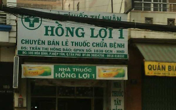 Nhà Thuốc Tây Hồng Lợi 1 - Hòa Bình