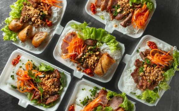 Bún Thịt Nướng Chợ Cũ - Tôn Thất Đạm
