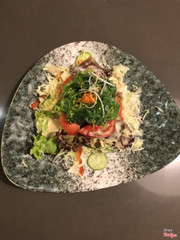 Salad rong biển trứng cua rất ngon