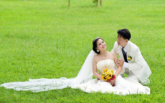 Hong Kong Studio Wedding 