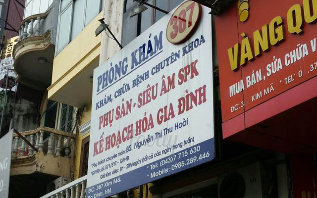 Phòng Khám 387 - Chuyên Khoa Phụ Sản