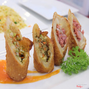 Chả giò vỏ bánh sandwich