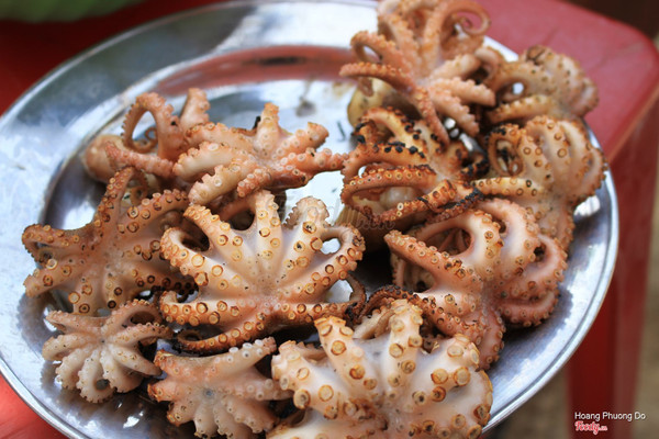 Bạch tuộc nướng