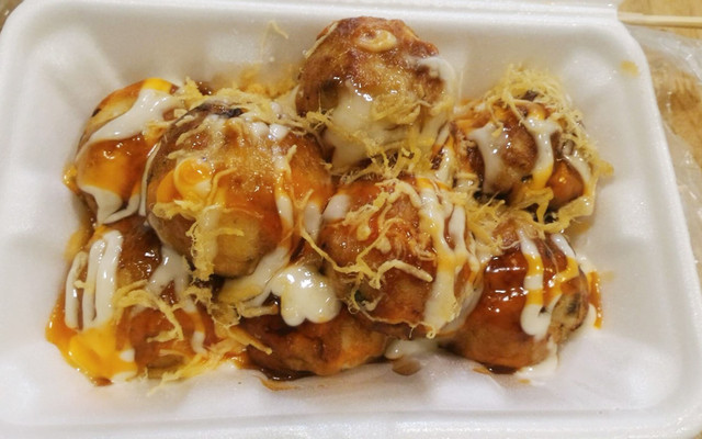 Bánh Takoyaki - Nhân Bạch Tuộc & Phô Mai