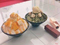 Bingsu xoài phô mai ngon, thơm 😤😢 bingsu trà xanh ăn cũng ổn nhưng mình thích xoài hơn 😂😀 view quán cũng đẹp, nói chung là khá ưng 😂 hi