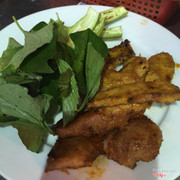 Vú dê nướng