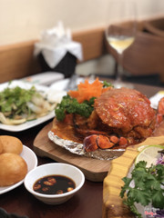 Cua sốt ớt singapore. Best try của quán