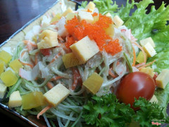 salad cá hồi 