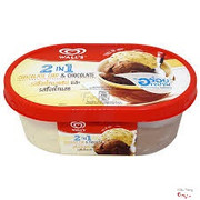 Hộp Wall's 2in1 Socola vụn 160gr - 35.000