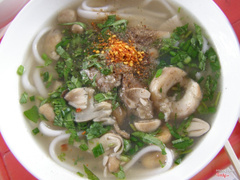 
bún nấm