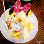 Lần đầu ăn thử mà ngon dã man :)) ra Sữa Chua mít chỉ thích gọi món hoa quả dầm này thôi