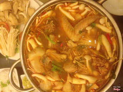 Lẩu Nấm Gà