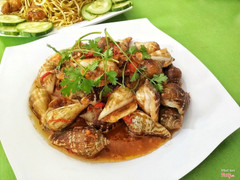 ốc nhảy xào