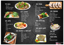 Thực đơn Chợ Hải Sản Vân Đồn Nam Định