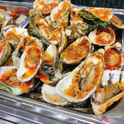 Hàu nướng mỡ hành