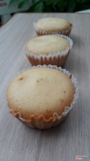 cupcake kem dừa