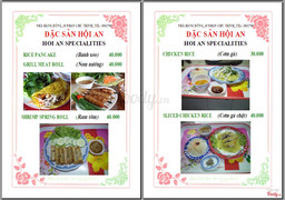 Thực đơn giá bình dân