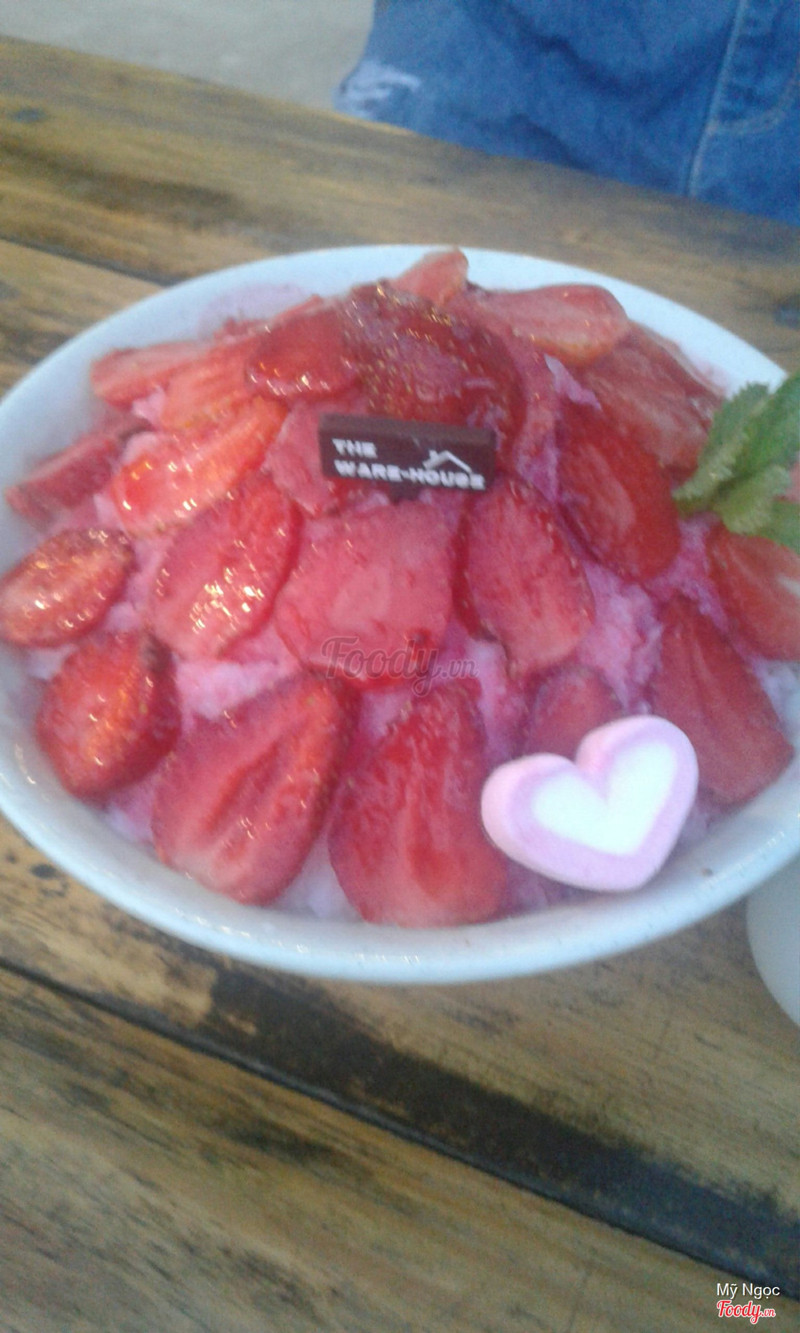 Bingsu dâu tây