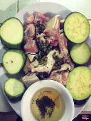 Sườn Nướng Tiêu Xanh