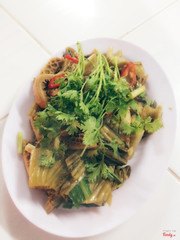 Khăn Lông Xào Cải Chua