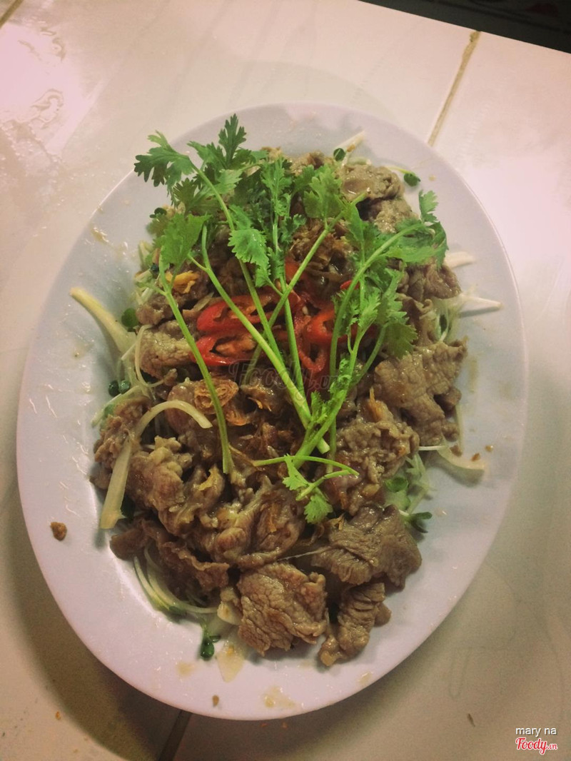 Bò Trộn Cải Mầm