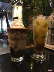 Cafe cốt dừa